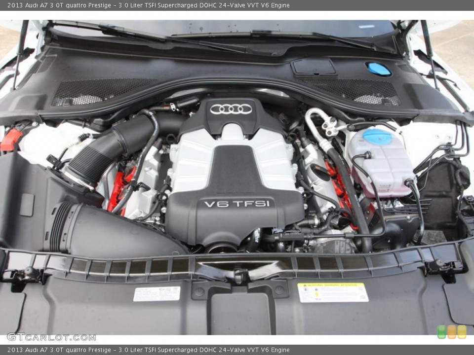3.0 Liter TSFI Supercharged DOHC 24-Valve VVT V6 Engine for the 2013 Audi A7 #74026533