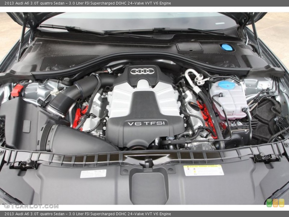 3.0 Liter FSI Supercharged DOHC 24-Valve VVT V6 Engine for the 2013 Audi A6 #74027402