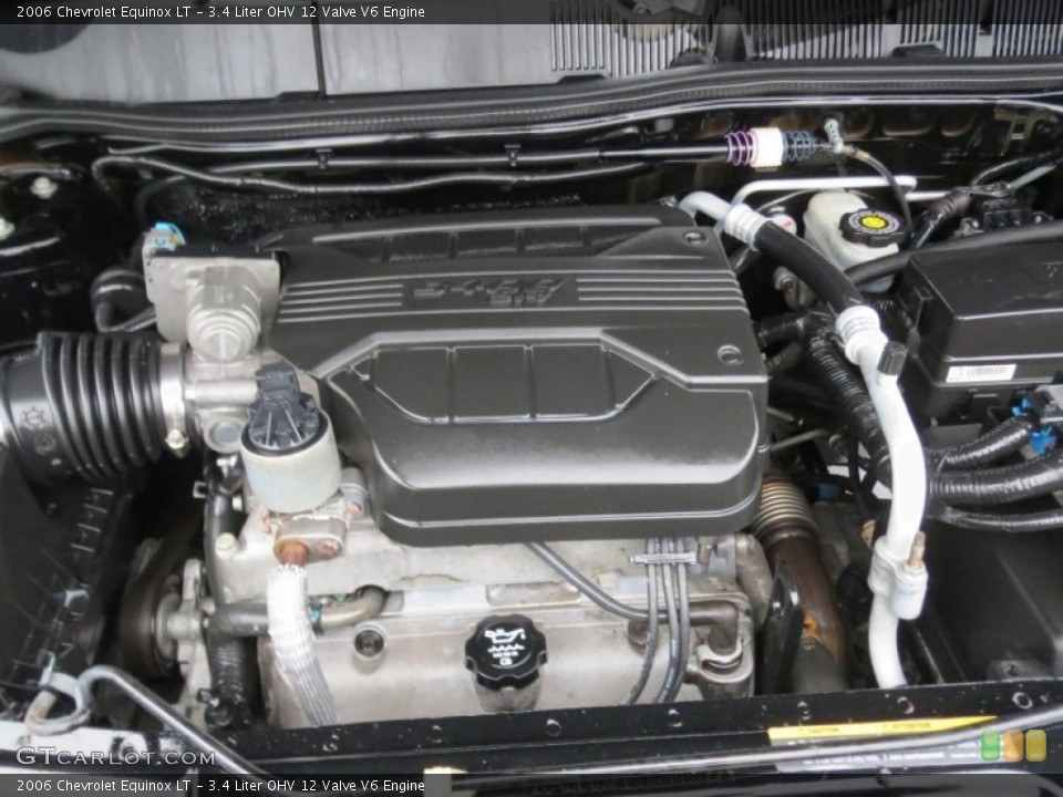3.4 Liter OHV 12 Valve V6 Engine for the 2006 Chevrolet Equinox #74034942