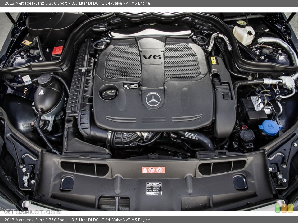 3.5 Liter DI DOHC 24-Valve VVT V6 Engine for the 2013 Mercedes-Benz C #74044436