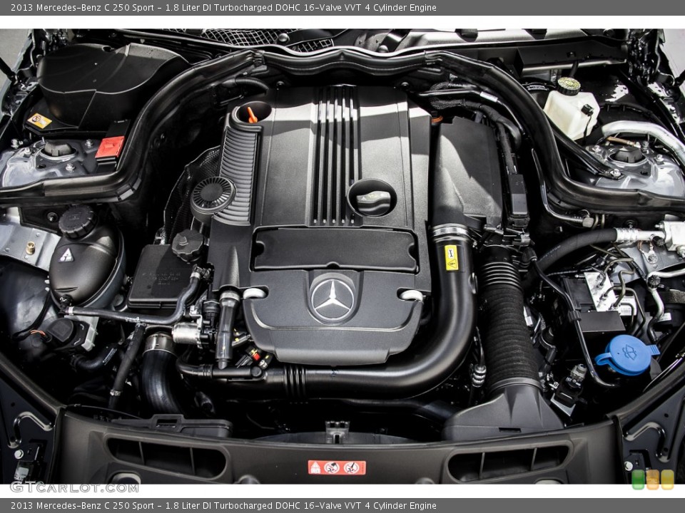 1.8 Liter DI Turbocharged DOHC 16-Valve VVT 4 Cylinder Engine for the 2013 Mercedes-Benz C #74047148