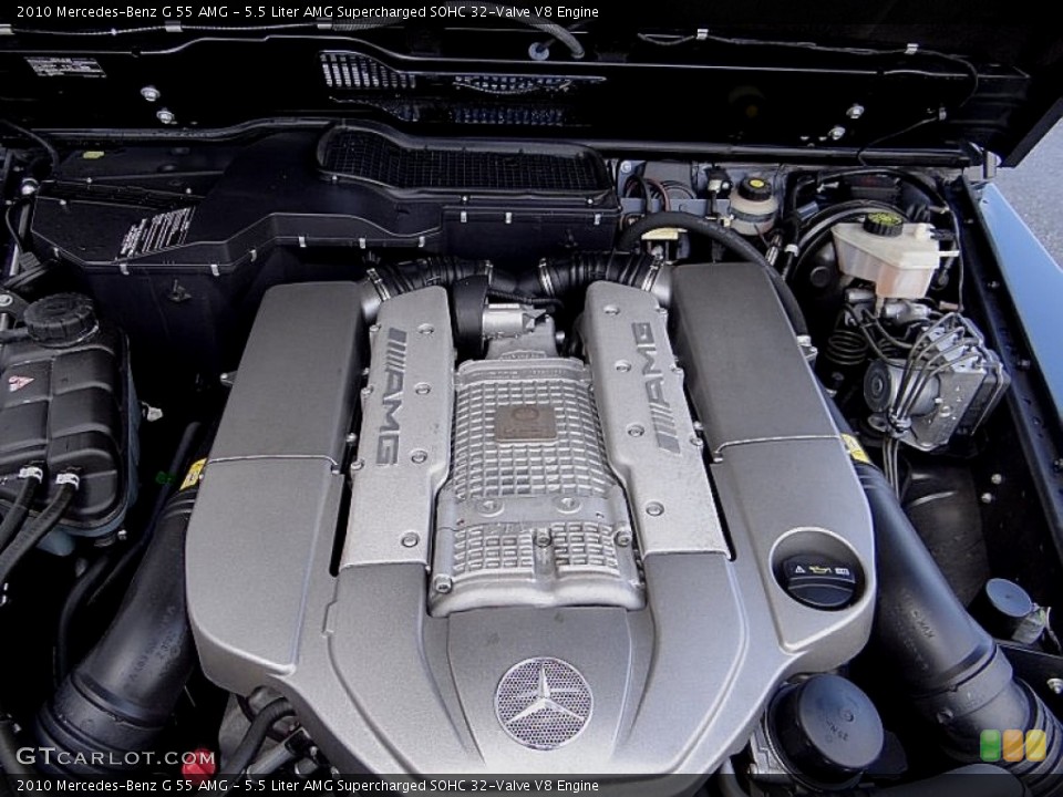 5.5 Liter AMG Supercharged SOHC 32-Valve V8 Engine for the 2010 Mercedes-Benz G #74050641