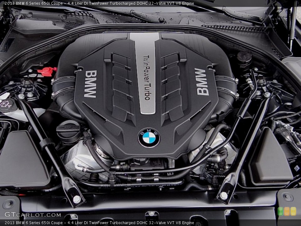 4.4 Liter DI TwinPower Turbocharged DOHC 32-Valve VVT V8 Engine for the 2013 BMW 6 Series #74052185