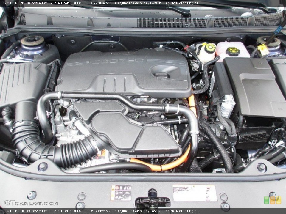 2.4 Liter SIDI DOHC 16-Valve VVT 4 Cylinder Gasoline/eAssist Electric Motor Engine for the 2013 Buick LaCrosse #74053664