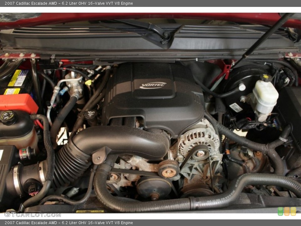 6.2 Liter OHV 16-Valve VVT V8 Engine for the 2007 Cadillac Escalade #74062874