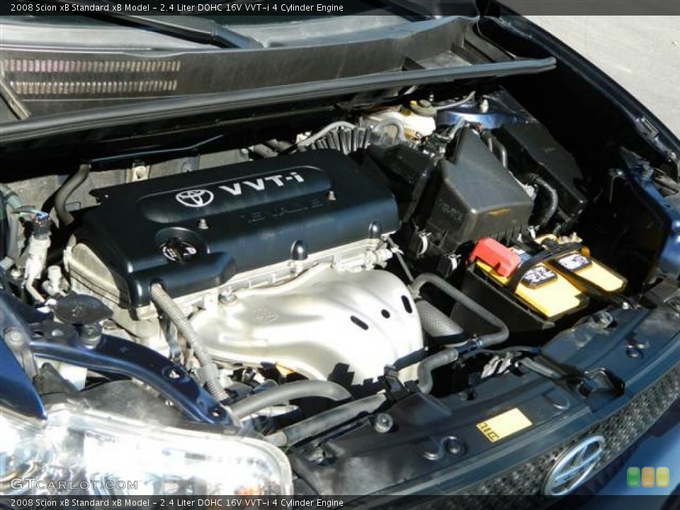 2.4 Liter DOHC 16V VVT-i 4 Cylinder Engine for the 2008 Scion xB #74069117