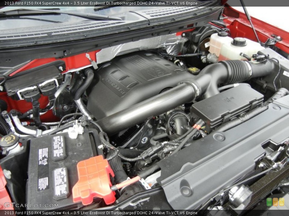 3.5 Liter EcoBoost DI Turbocharged DOHC 24-Valve Ti-VCT V6 Engine for the 2013 Ford F150 #74074301
