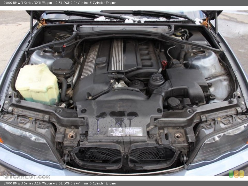2.5L DOHC 24V Inline 6 Cylinder Engine for the 2000 BMW 3 Series #74076389
