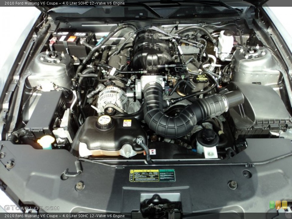 4.0 Liter SOHC 12-Valve V6 Engine for the 2010 Ford Mustang #74076500