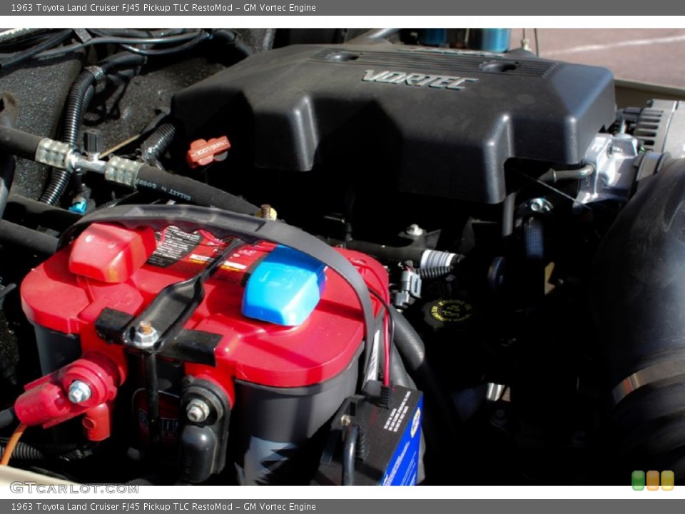 GM Vortec 1963 Toyota Land Cruiser Engine