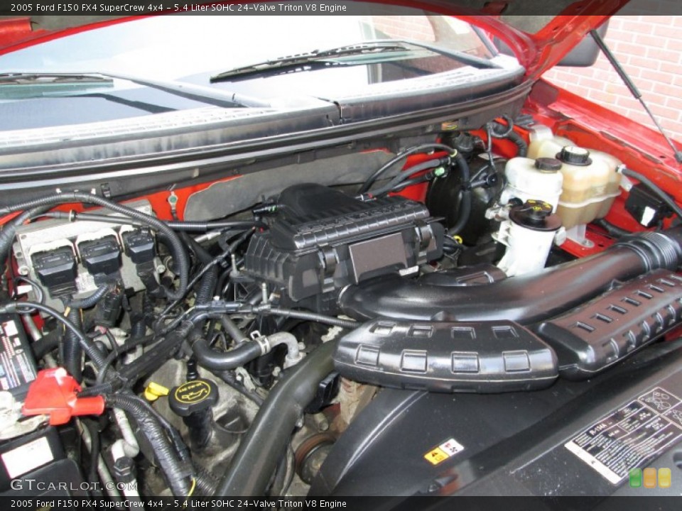 5.4 Liter SOHC 24-Valve Triton V8 Engine for the 2005 Ford F150 #74081612