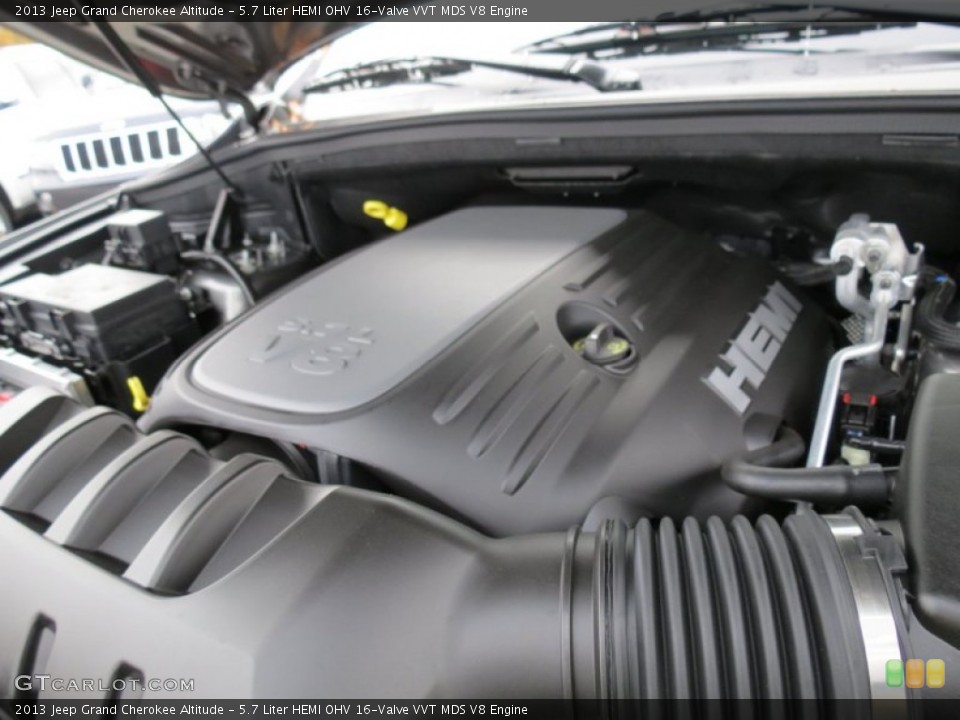 5.7 Liter HEMI OHV 16-Valve VVT MDS V8 Engine for the 2013 Jeep Grand Cherokee #74085062