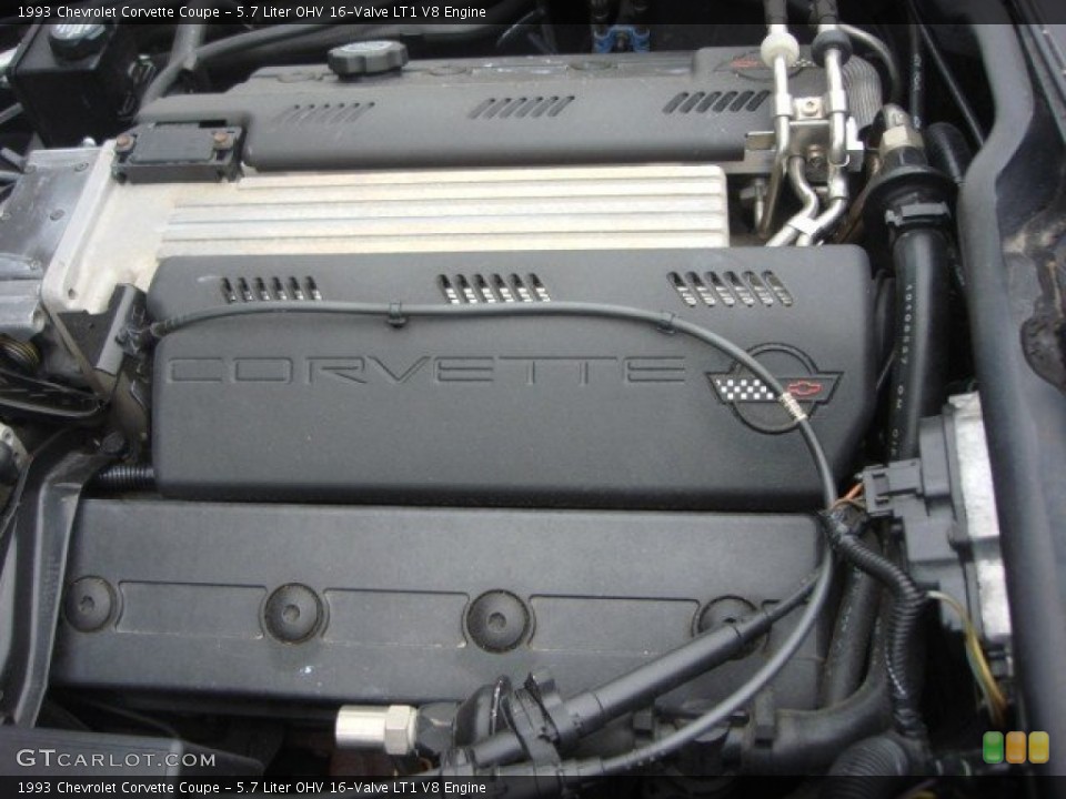 5.7 Liter OHV 16-Valve LT1 V8 Engine for the 1993 Chevrolet Corvette #74086184