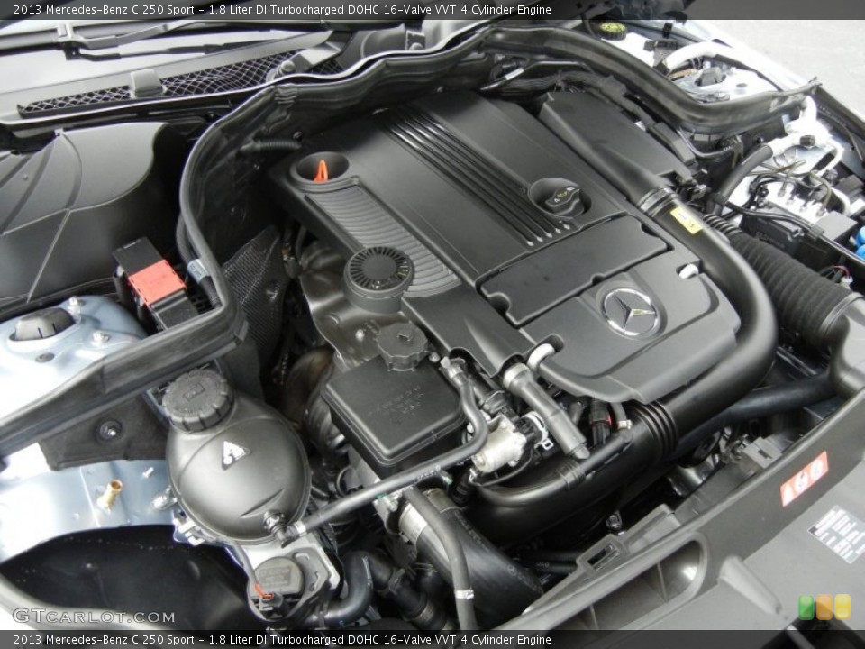 1.8 Liter DI Turbocharged DOHC 16-Valve VVT 4 Cylinder Engine for the 2013 Mercedes-Benz C #74090024