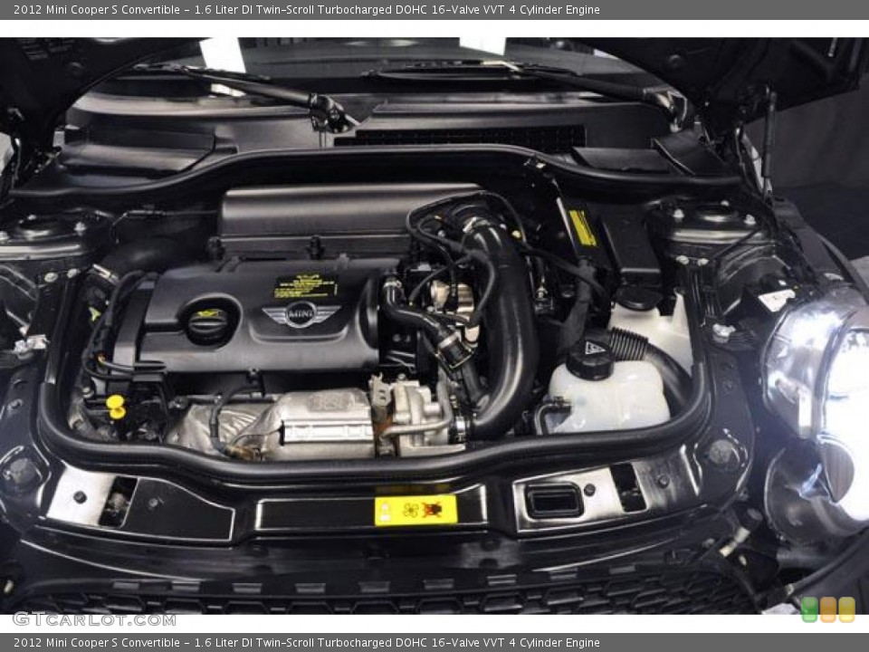 1.6 Liter DI Twin-Scroll Turbocharged DOHC 16-Valve VVT 4 Cylinder Engine for the 2012 Mini Cooper #74093213