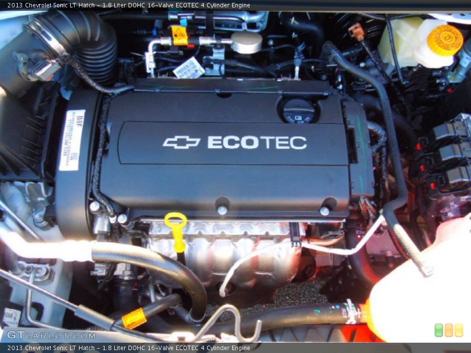 1.8 Liter DOHC 16-Valve ECOTEC 4 Cylinder Engine for the 2013 Chevrolet Sonic #74097463