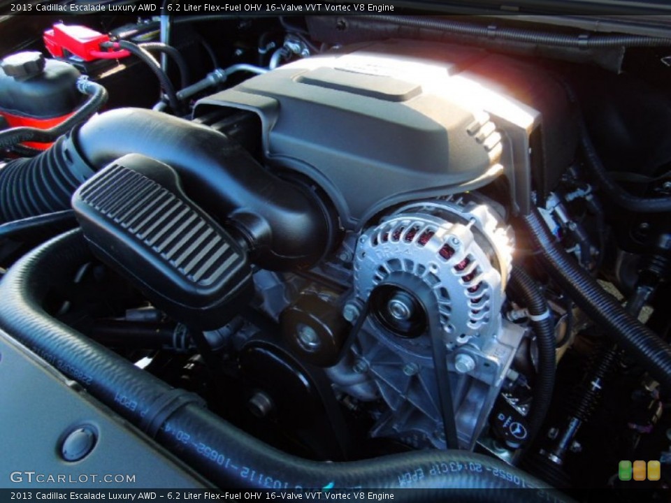 6.2 Liter Flex-Fuel OHV 16-Valve VVT Vortec V8 Engine for the 2013 Cadillac Escalade #74103826