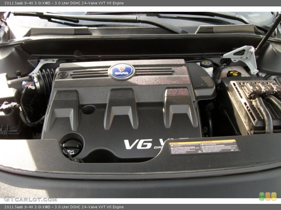 3.0 Liter DOHC 24-Valve VVT V6 Engine for the 2011 Saab 9-4X #74116159