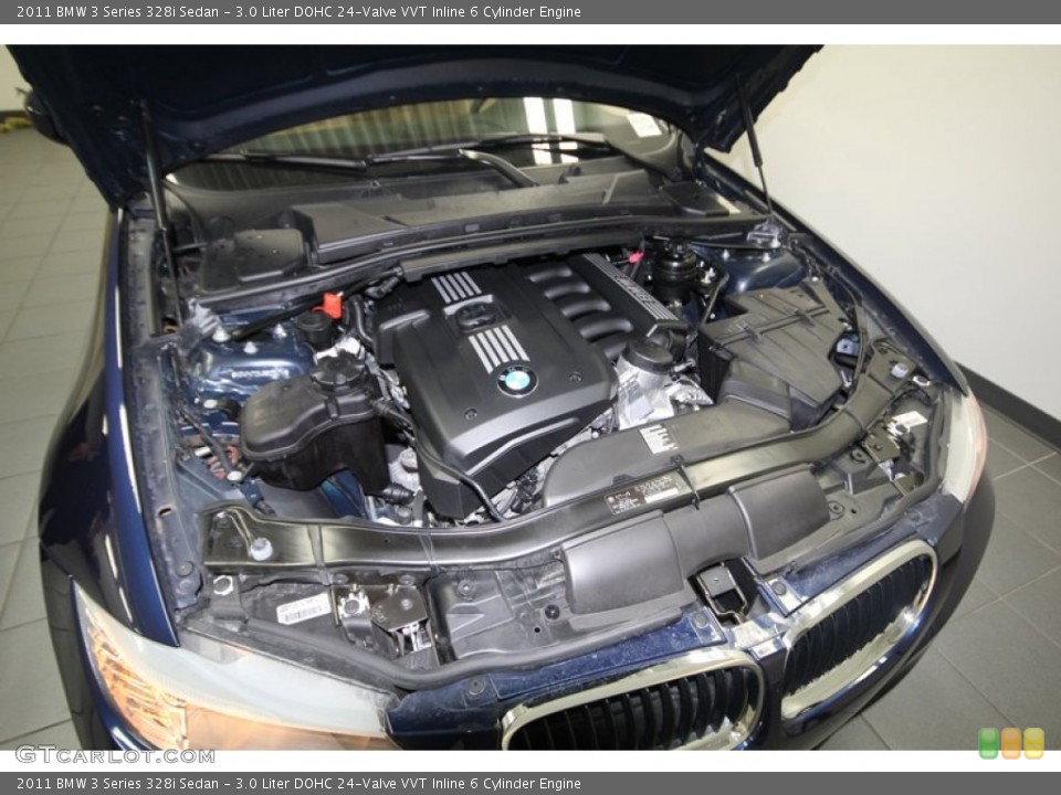 3.0 Liter DOHC 24-Valve VVT Inline 6 Cylinder Engine for the 2011 BMW 3 Series #74118355