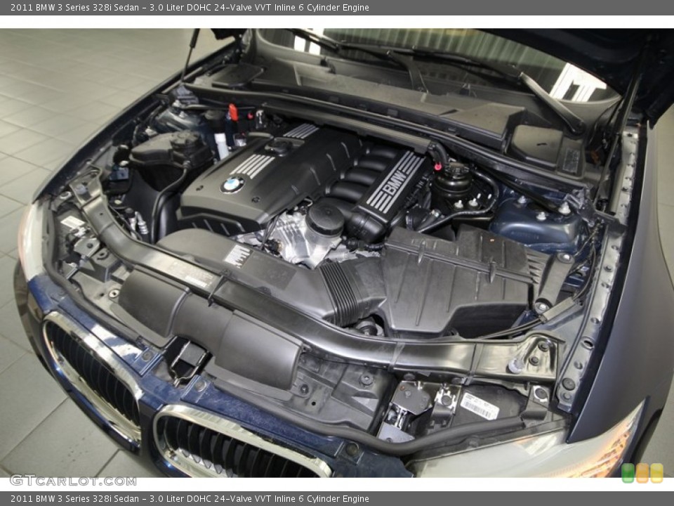3.0 Liter DOHC 24-Valve VVT Inline 6 Cylinder Engine for the 2011 BMW 3 Series #74118379