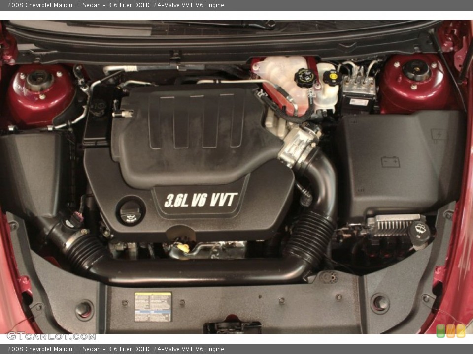 3.6 Liter DOHC 24-Valve VVT V6 Engine for the 2008 Chevrolet Malibu #74120667