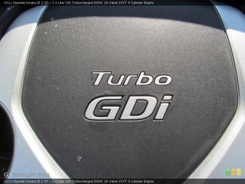2.0 Liter GDI Turbocharged DOHC 16-Valve CVVT 4 Cylinder Engine for the 2011 Hyundai Sonata #74120794