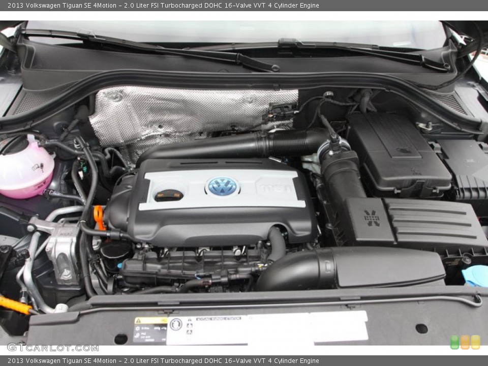 2.0 Liter FSI Turbocharged DOHC 16-Valve VVT 4 Cylinder Engine for the 2013 Volkswagen Tiguan #74120989