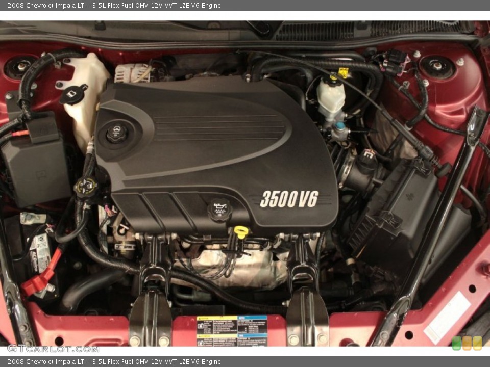 3.5L Flex Fuel OHV 12V VVT LZE V6 Engine for the 2008 Chevrolet Impala #74121028