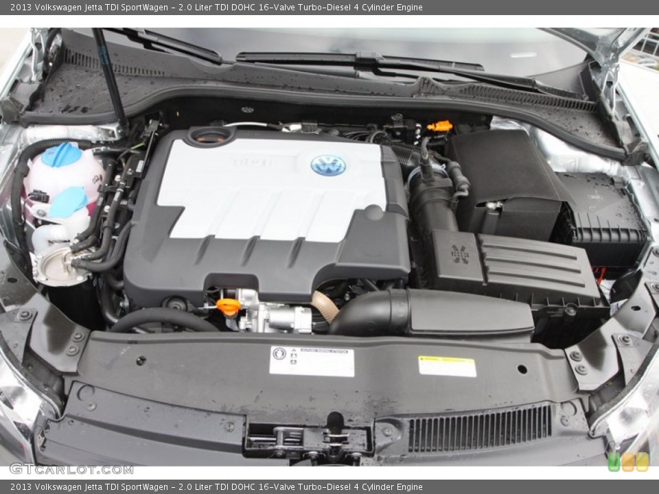 2.0 Liter TDI DOHC 16-Valve Turbo-Diesel 4 Cylinder Engine for the 2013 Volkswagen Jetta #74122159