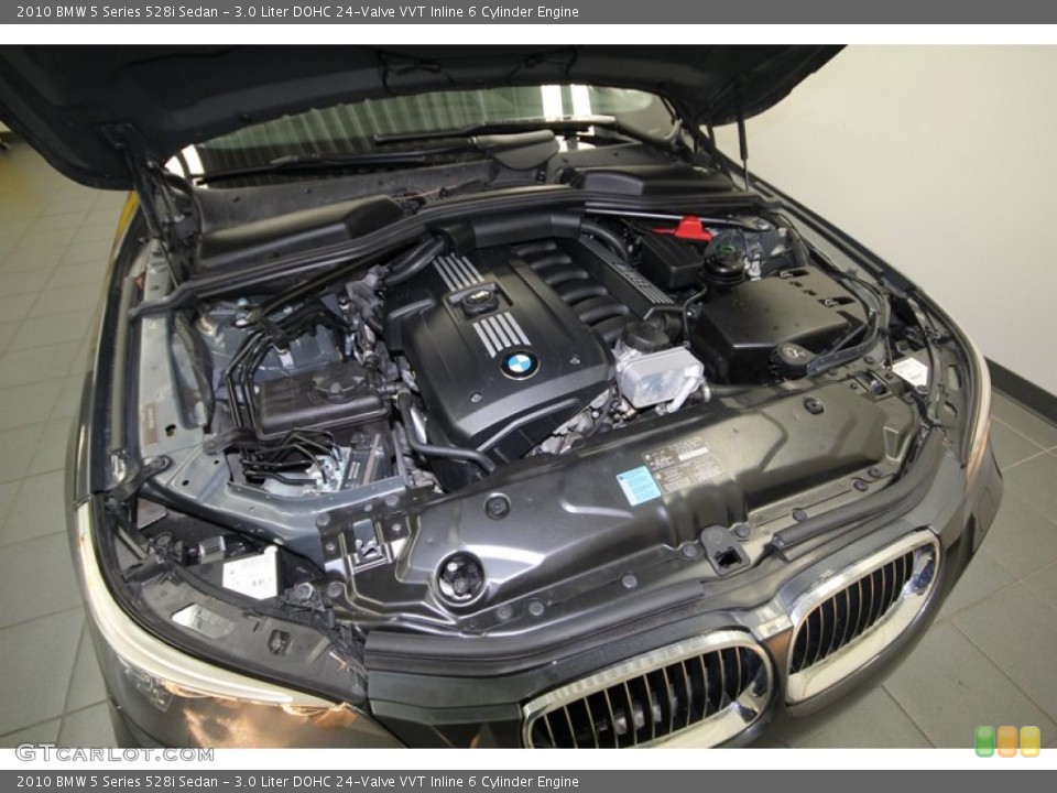 3.0 Liter DOHC 24-Valve VVT Inline 6 Cylinder Engine for the 2010 BMW 5 Series #74126494