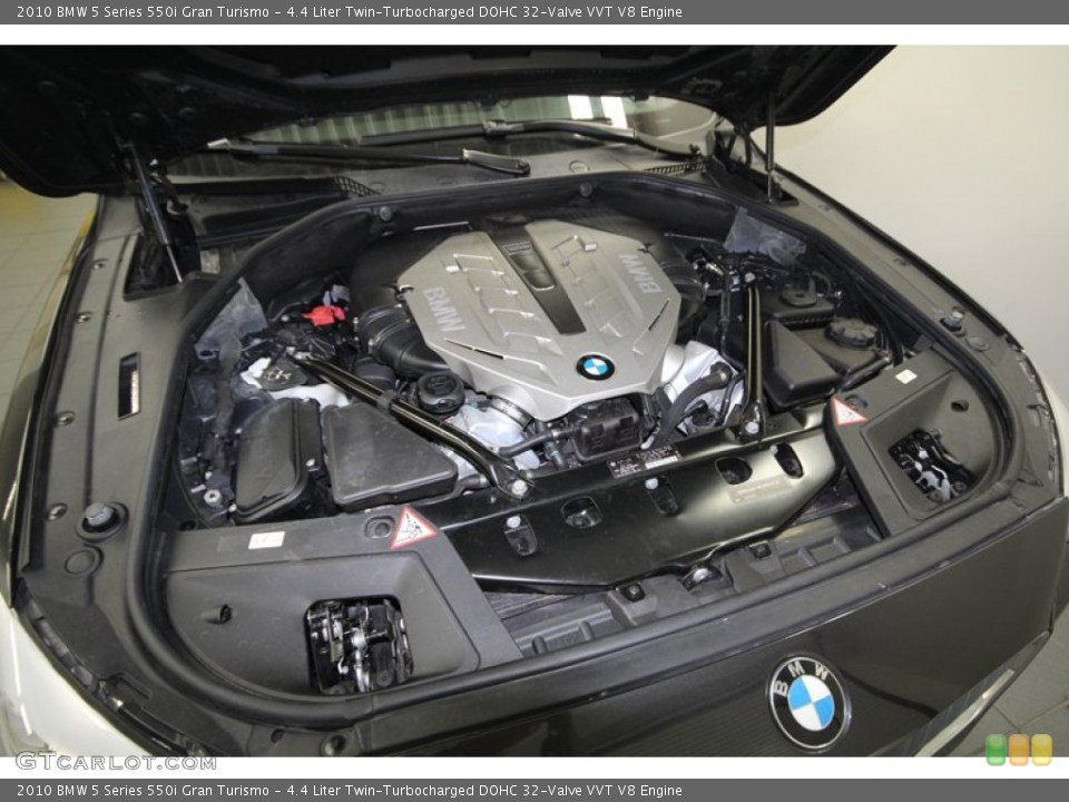 4.4 Liter Twin-Turbocharged DOHC 32-Valve VVT V8 Engine for the 2010 BMW 5 Series #74127619