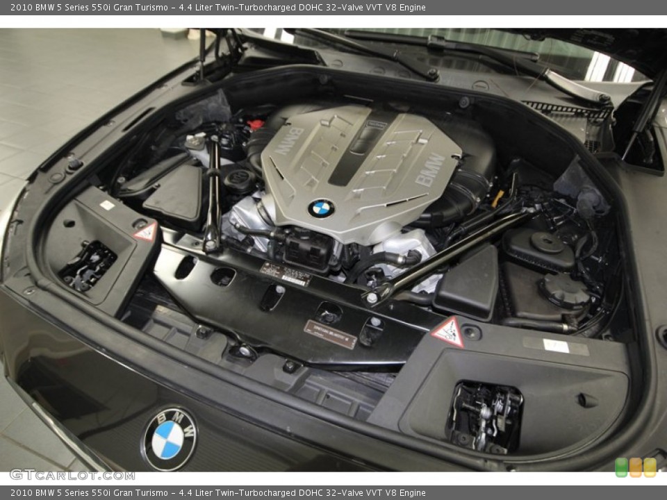 4.4 Liter Twin-Turbocharged DOHC 32-Valve VVT V8 Engine for the 2010 BMW 5 Series #74127637