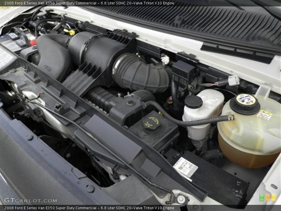 6.8 Liter SOHC 20-Valve Triton V10 Engine for the 2008 Ford E Series Van #74127861