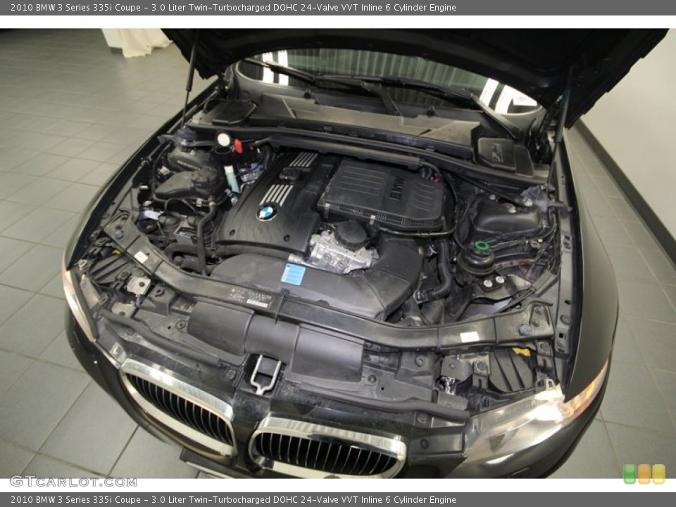 3.0 Liter Twin-Turbocharged DOHC 24-Valve VVT Inline 6 Cylinder Engine for the 2010 BMW 3 Series #74132017