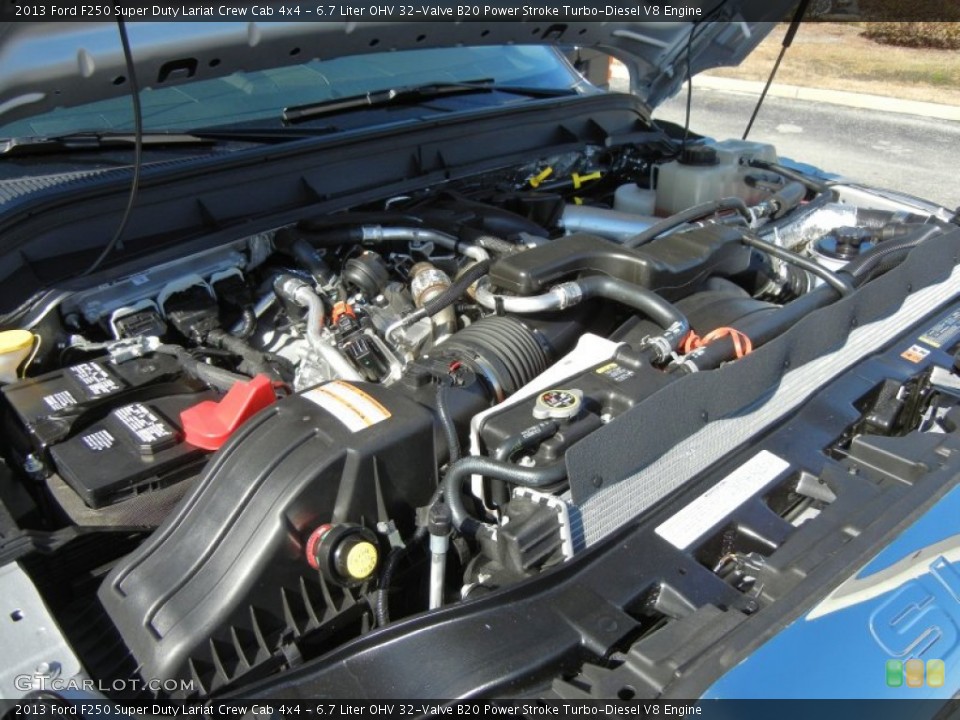 6.7 Liter OHV 32-Valve B20 Power Stroke Turbo-Diesel V8 Engine for the 2013 Ford F250 Super Duty #74139367