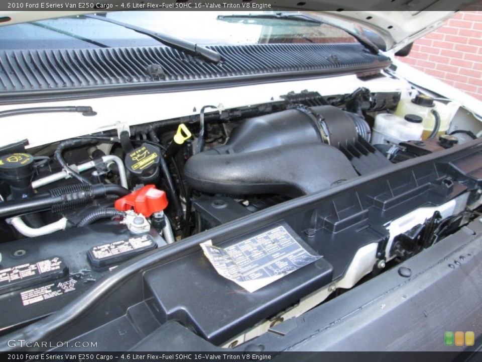 4.6 Liter Flex-Fuel SOHC 16-Valve Triton V8 Engine for the 2010 Ford E Series Van #74148637