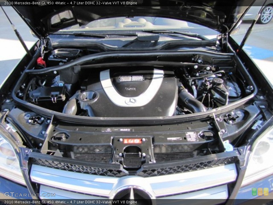 4.7 Liter DOHC 32-Valve VVT V8 Engine for the 2010 Mercedes-Benz GL #74152900