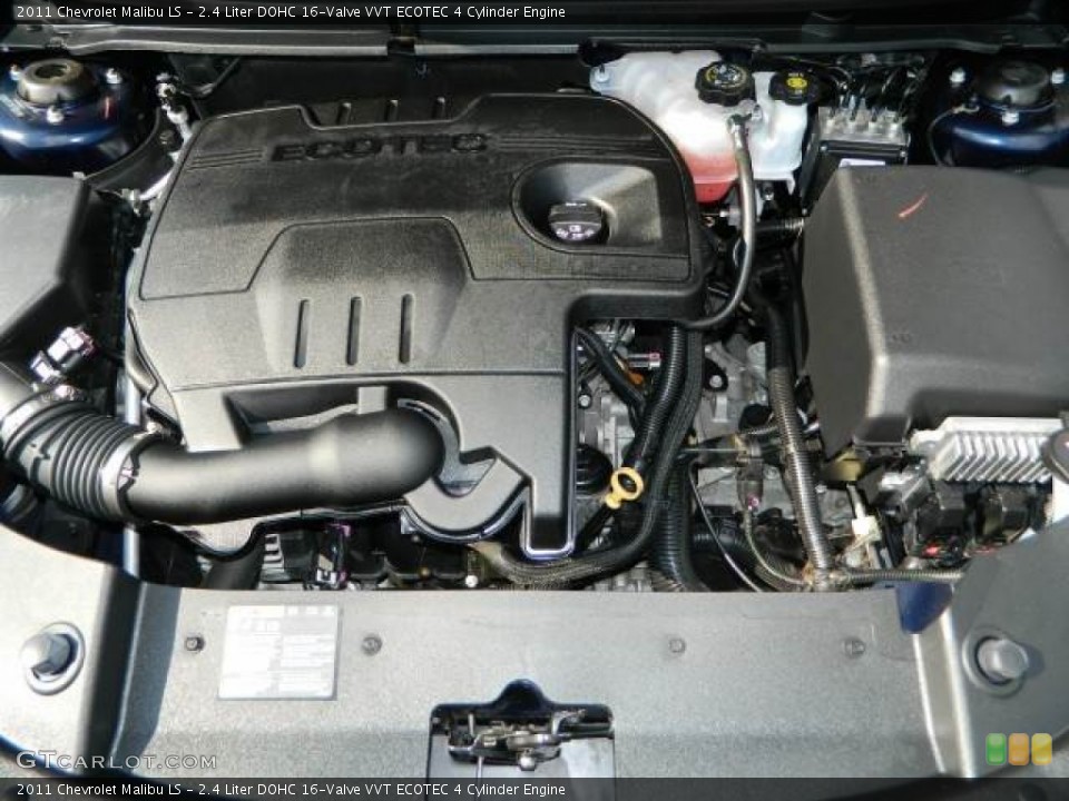 2.4 Liter DOHC 16-Valve VVT ECOTEC 4 Cylinder Engine for the 2011 Chevrolet Malibu #74153716