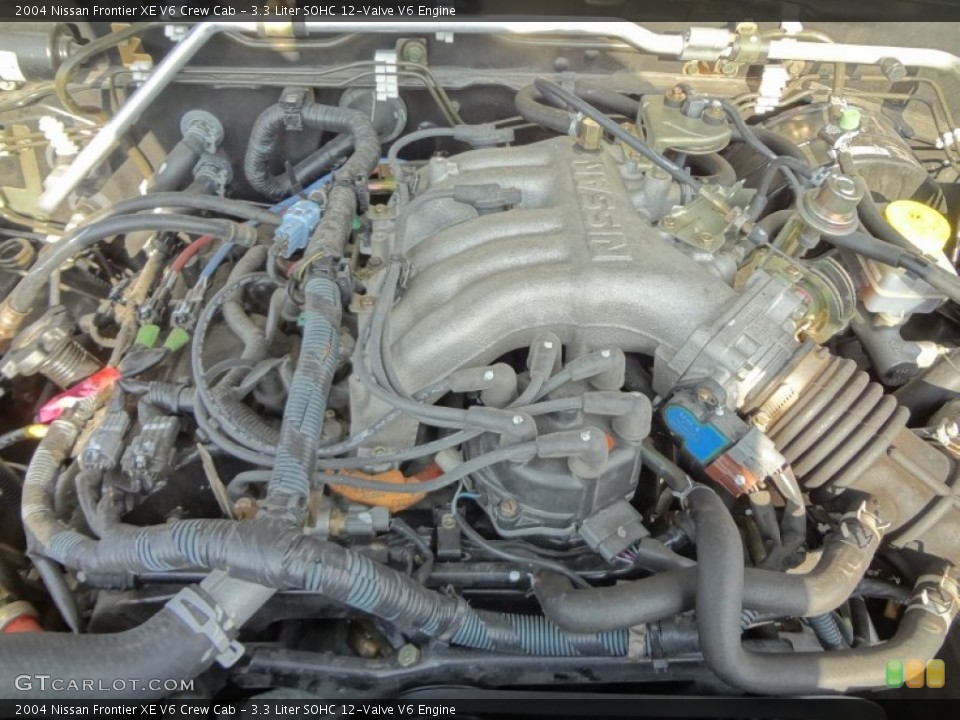 3.3 Liter SOHC 12-Valve V6 Engine for the 2004 Nissan Frontier #74153788