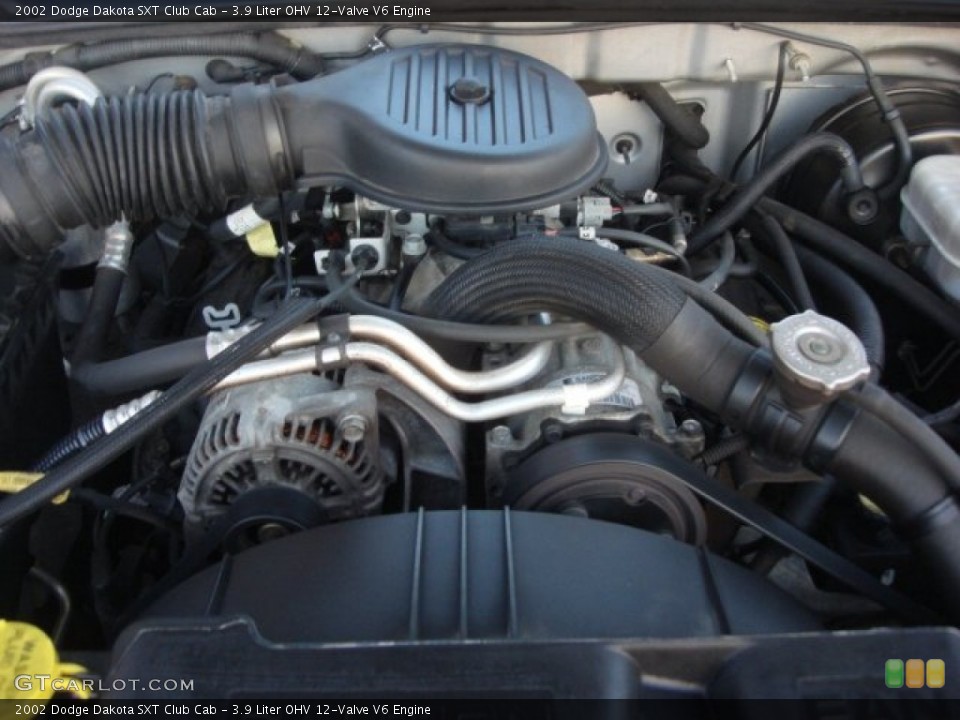 3.9 Liter OHV 12-Valve V6 Engine for the 2002 Dodge Dakota #74161762