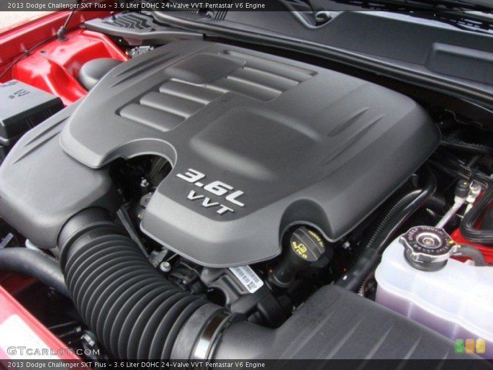 3.6 Liter DOHC 24-Valve VVT Pentastar V6 Engine for the 2013 Dodge Challenger #74165857