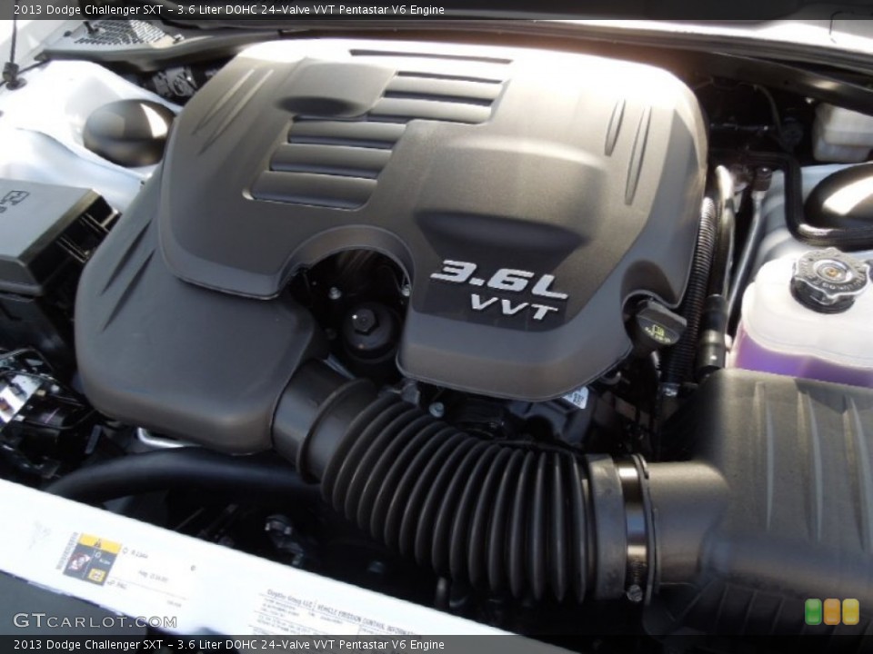 3.6 Liter DOHC 24-Valve VVT Pentastar V6 Engine for the 2013 Dodge Challenger #74167792