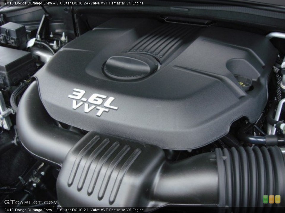 3.6 Liter DOHC 24-Valve VVT Pentastar V6 Engine for the 2013 Dodge Durango #74168848