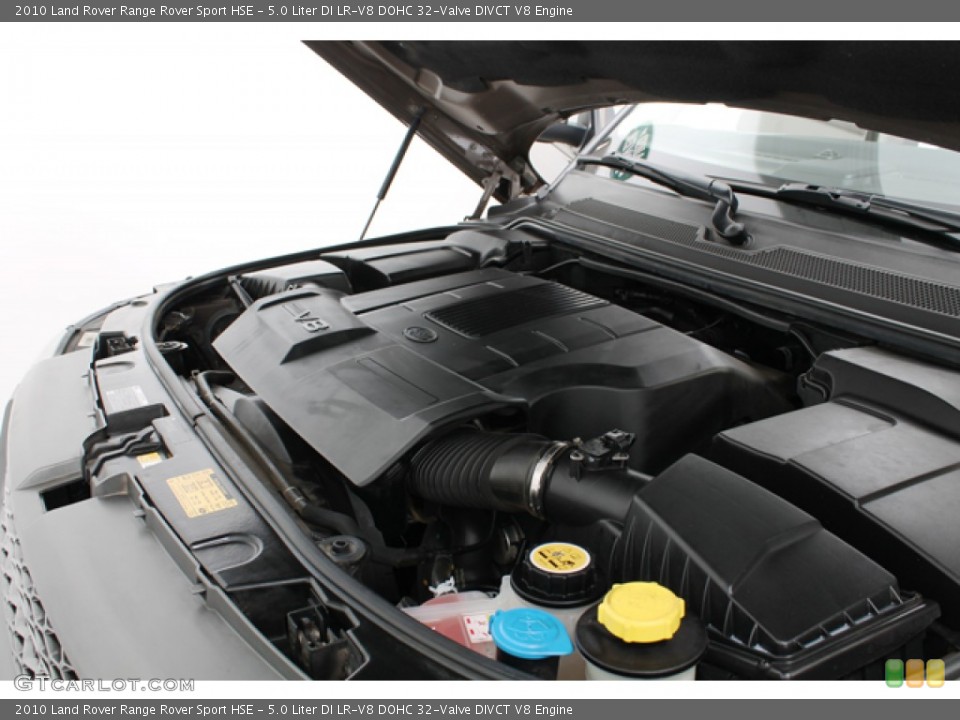 5.0 Liter DI LR-V8 DOHC 32-Valve DIVCT V8 Engine for the 2010 Land Rover Range Rover Sport #74171378