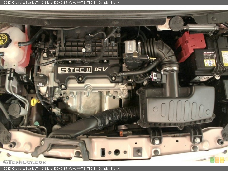 1.2 Liter DOHC 16-Valve VVT S-TEC II 4 Cylinder Engine for the 2013 Chevrolet Spark #74171635