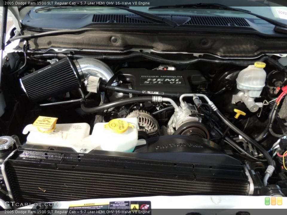 5.7 Liter HEMI OHV 16-Valve V8 Engine for the 2005 Dodge Ram 1500 #74172535