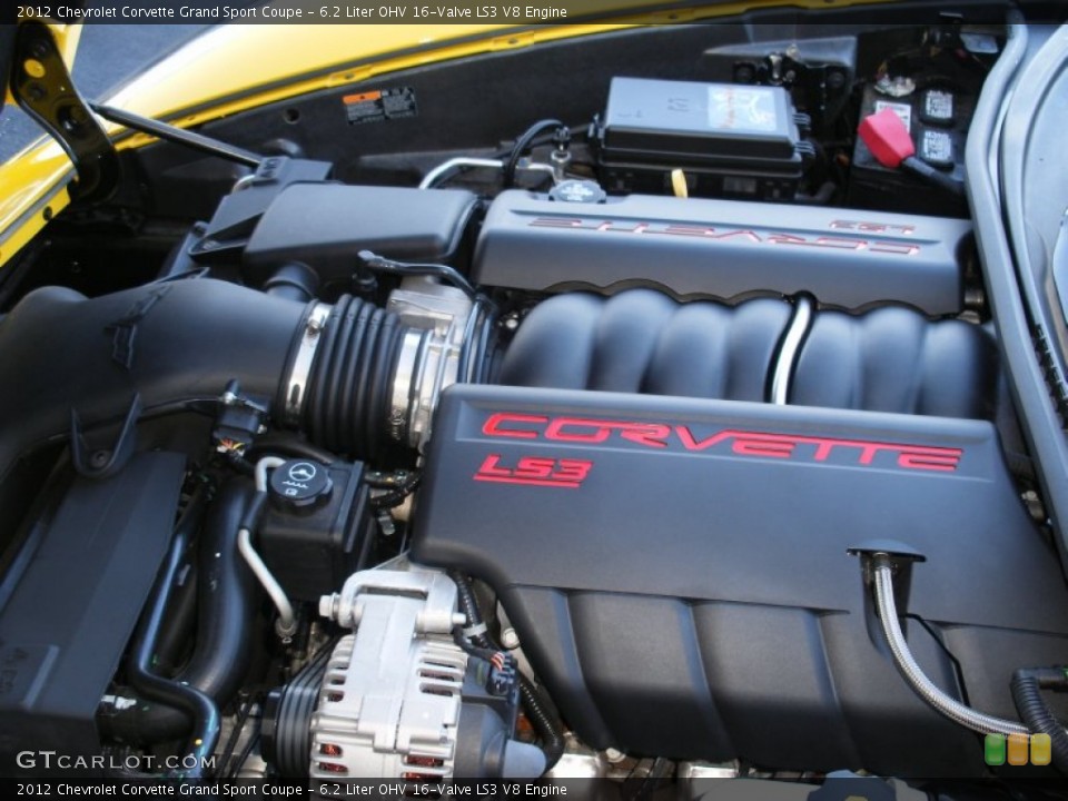 6.2 Liter OHV 16-Valve LS3 V8 Engine for the 2012 Chevrolet Corvette #74182711