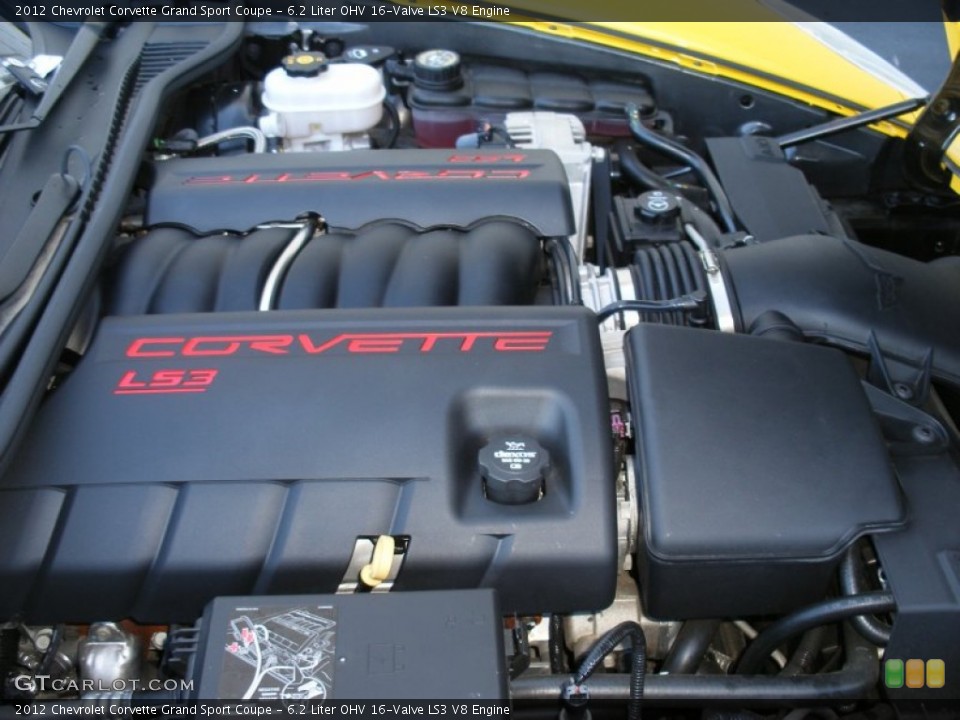 6.2 Liter OHV 16-Valve LS3 V8 Engine for the 2012 Chevrolet Corvette #74182735