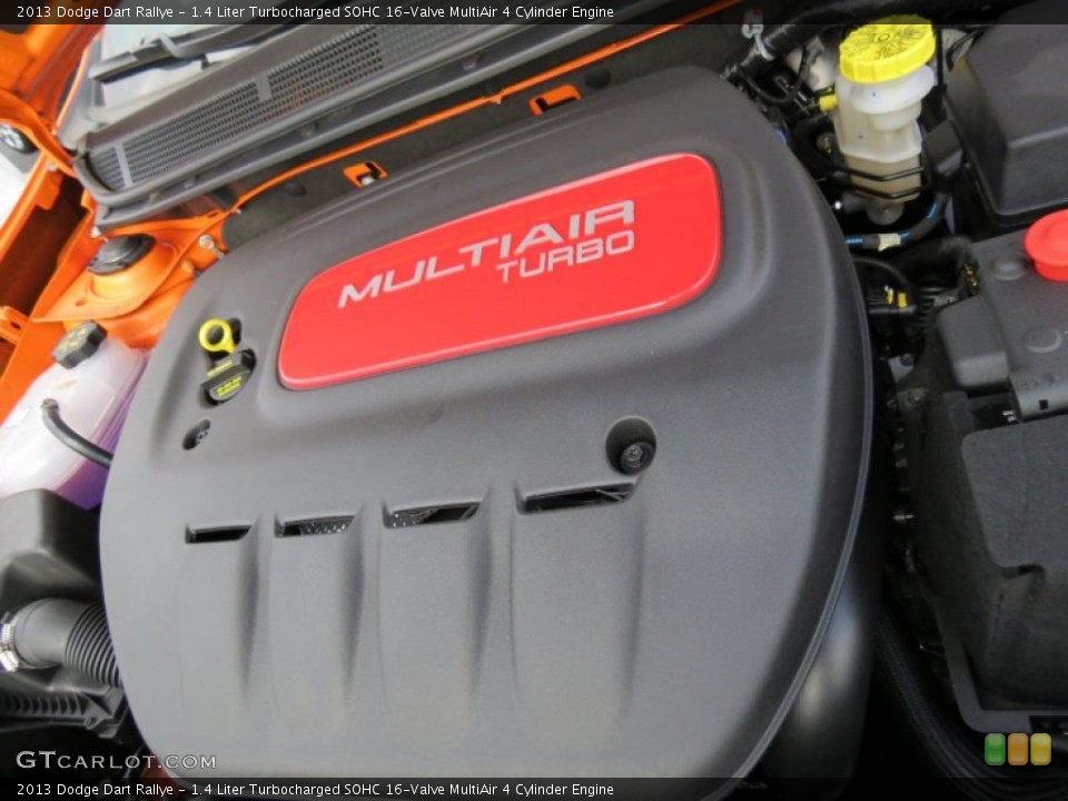 1.4 Liter Turbocharged SOHC 16-Valve MultiAir 4 Cylinder Engine for the 2013 Dodge Dart #74182831