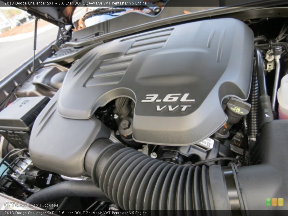 3.6 Liter DOHC 24-Valve VVT Pentastar V6 Engine for the 2013 Dodge Challenger #74186203